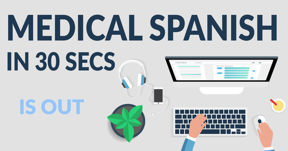 Medical Spanish In 30 Secs January 9 1 Medical Spanish ELearning 